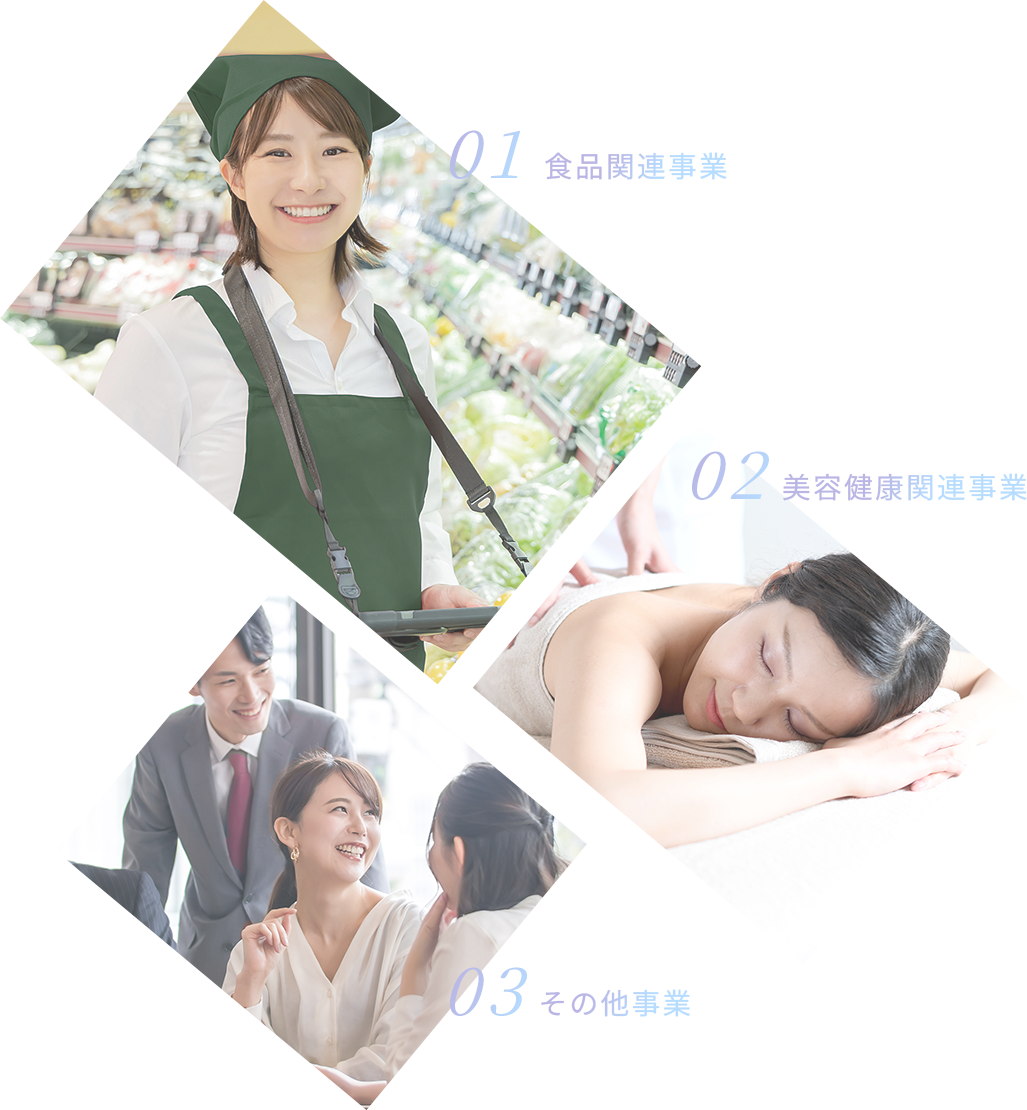 マルヤスグループ事業内容イメージ図